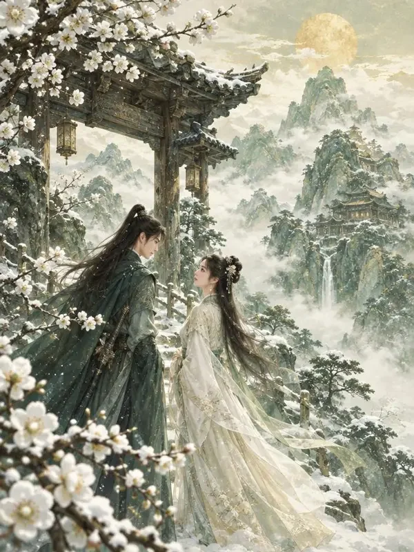 《青石驿的一刀信》封面：雨夜驿站门前晃动的风灯与封好的镖书
